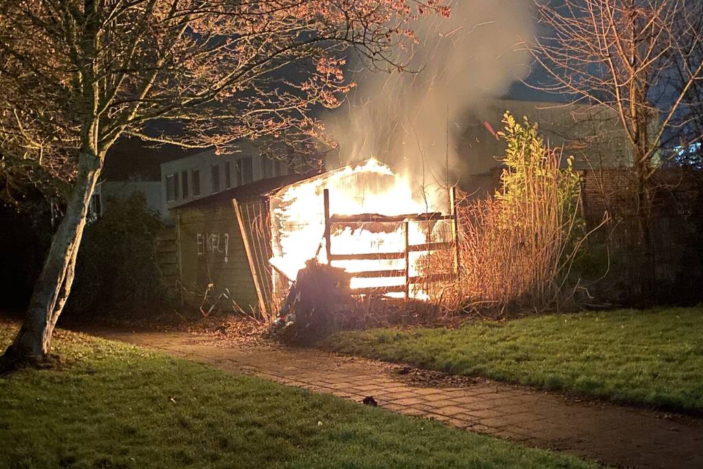 Wederom brand in dezelfde schuur