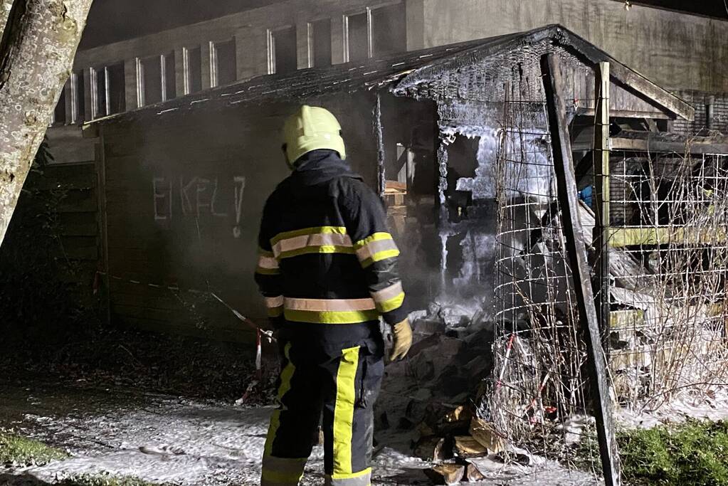 Wederom brand in dezelfde schuur