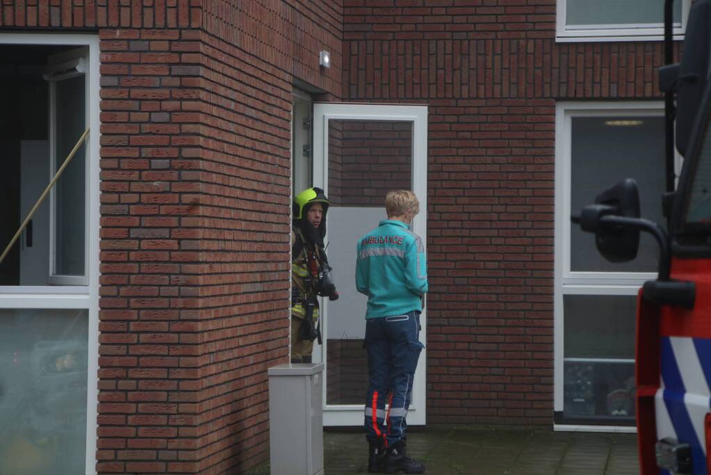 Brandweer ingezet voor rookontwikkeling Syndion woonlocatie