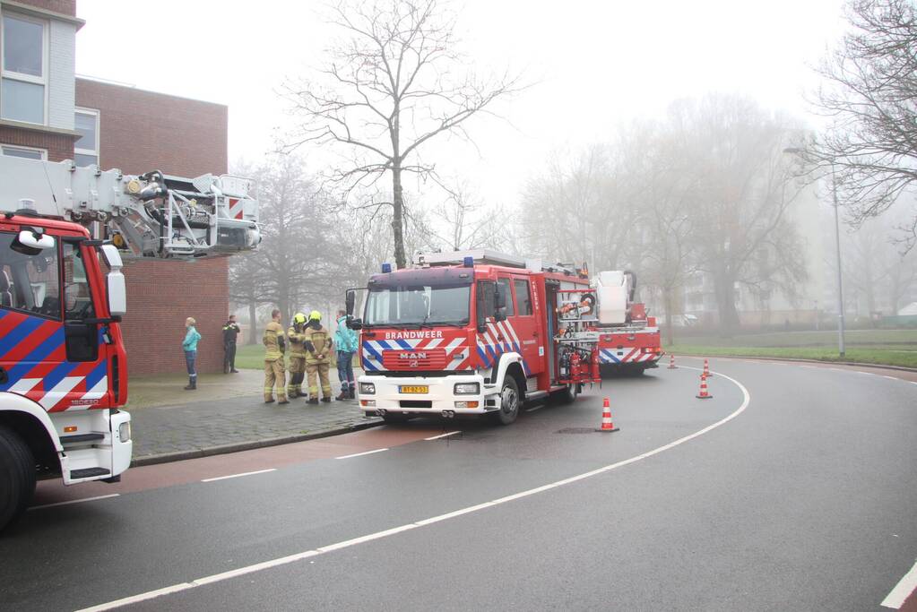 Brandweer ingezet voor rookontwikkeling Syndion woonlocatie