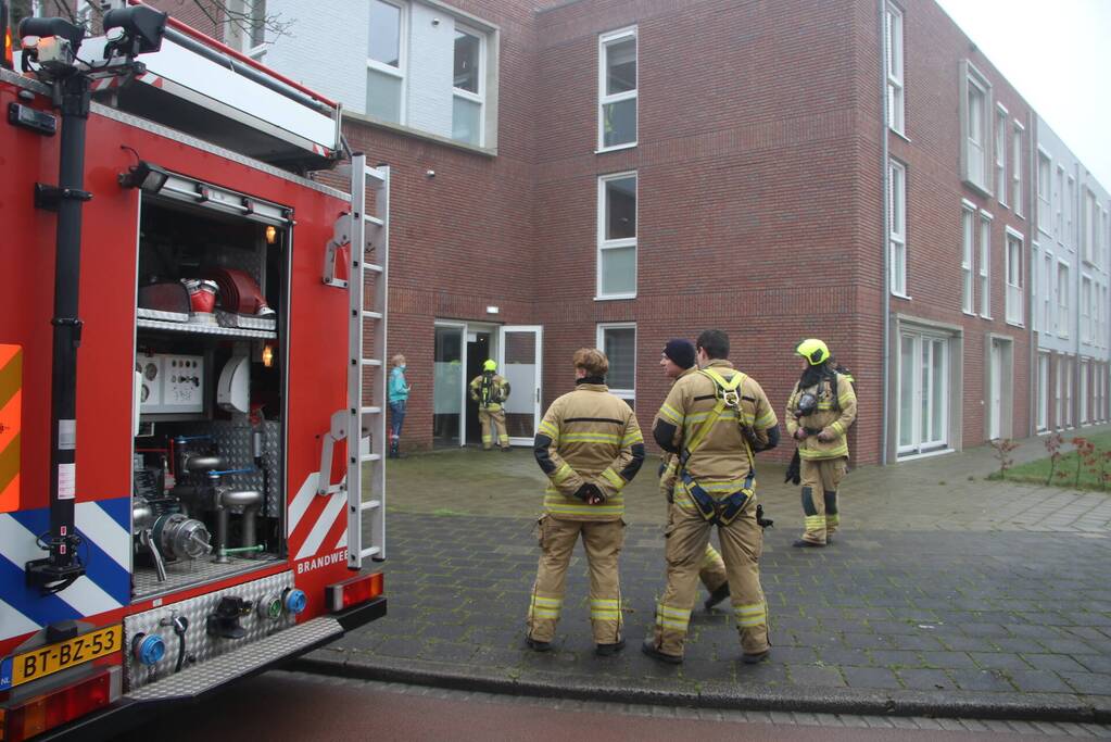 Brandweer ingezet voor rookontwikkeling Syndion woonlocatie