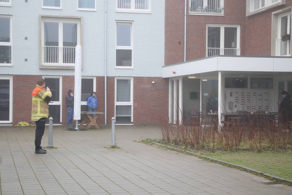 Brandweer ingezet voor rookontwikkeling Syndion woonlocatie