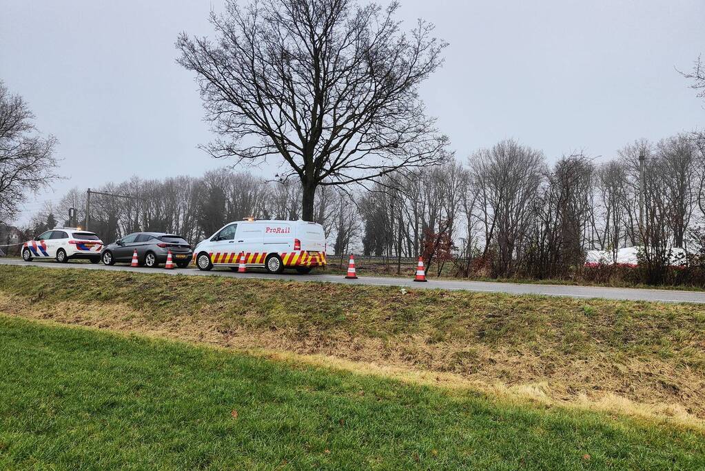 Treinverkeer gestremd na aanrijding