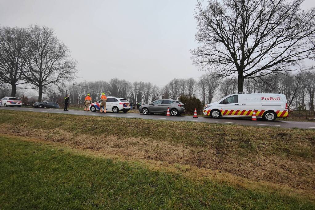 Treinverkeer gestremd na aanrijding