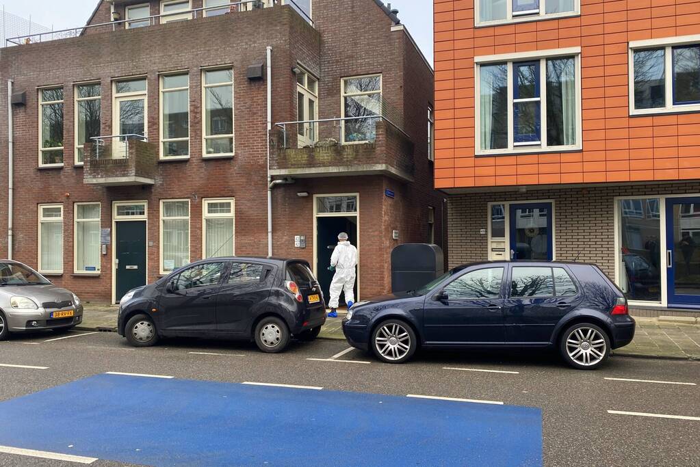 Forensisch onderzoek in woning