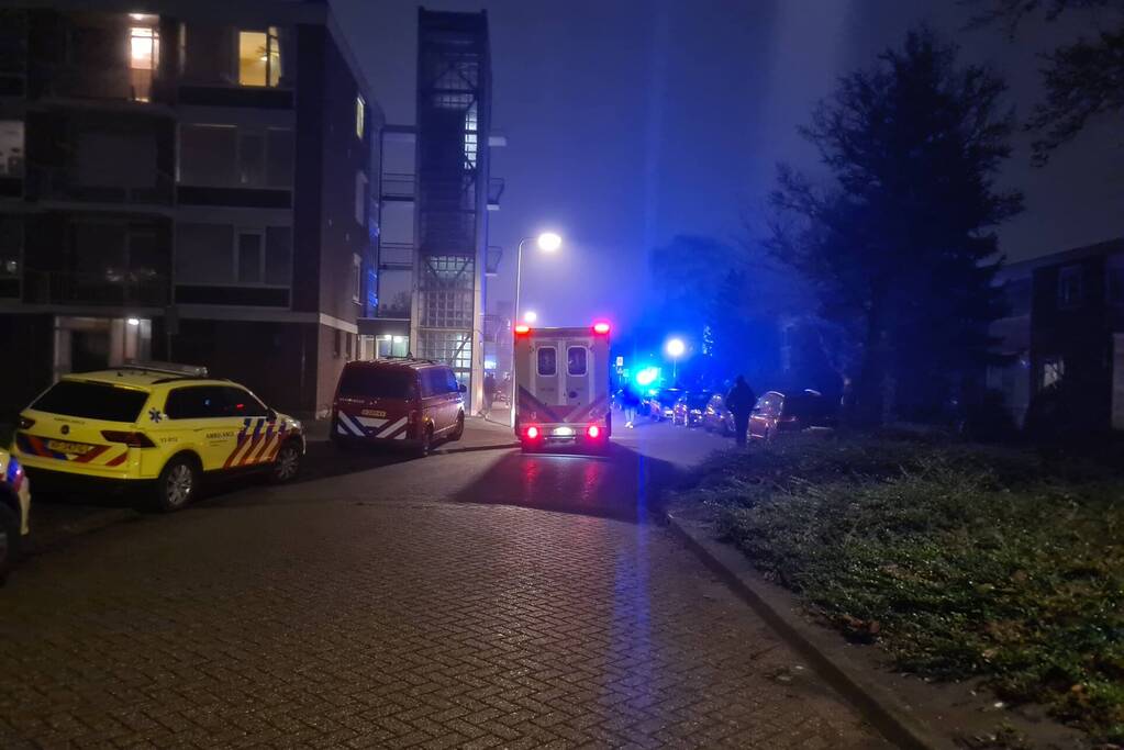 Persoon gewond bij brand in woning