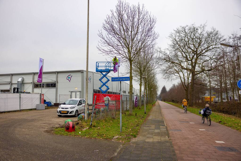 Laatste loodjes voor GGD XL test- en vaccinatielocatie