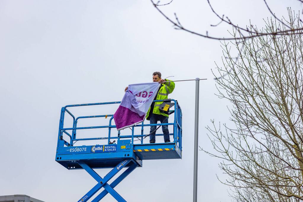 Laatste loodjes voor GGD XL test- en vaccinatielocatie