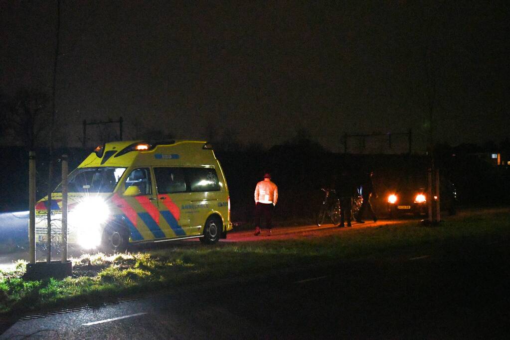 Fietser gewond na val