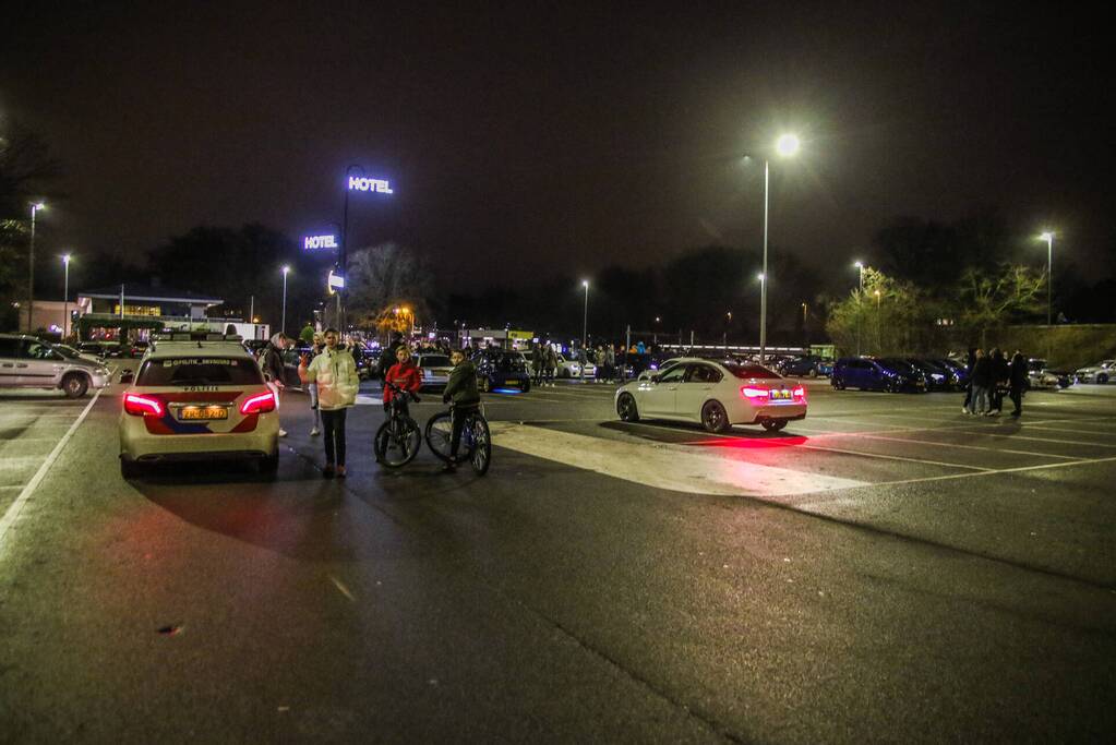 Grote drukte bij car meeting