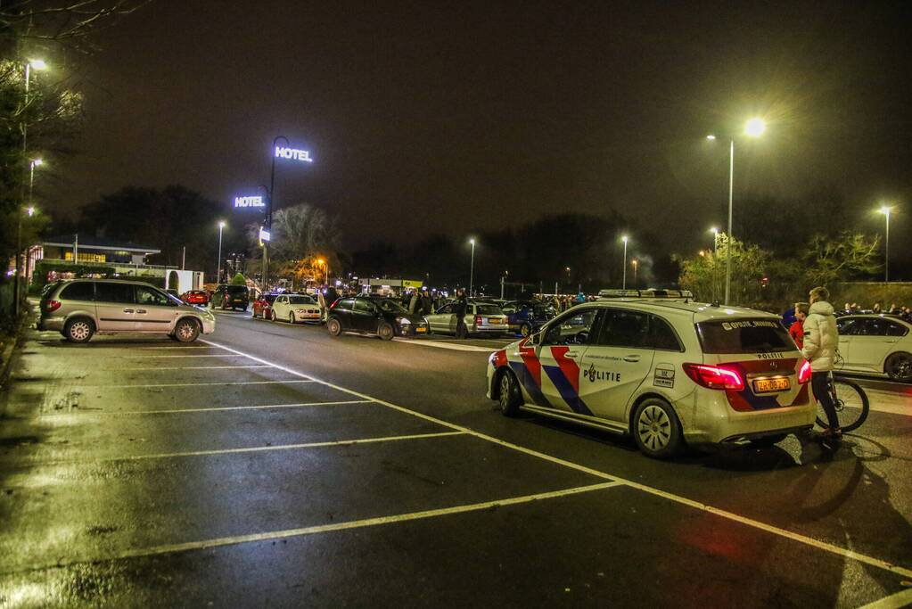 Grote drukte bij car meeting