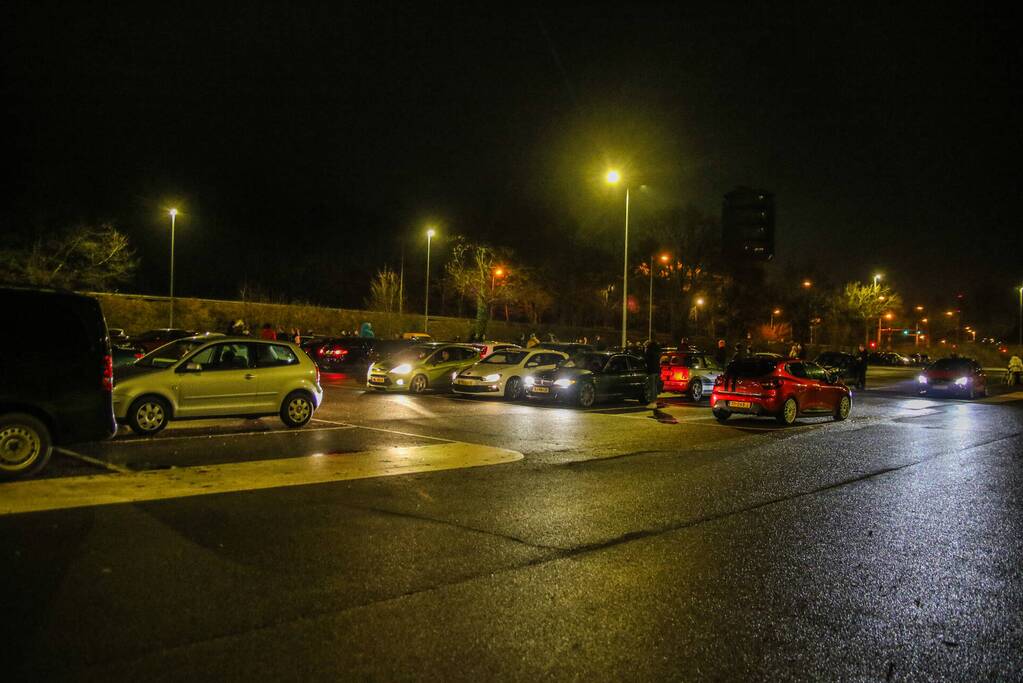 Grote drukte bij car meeting