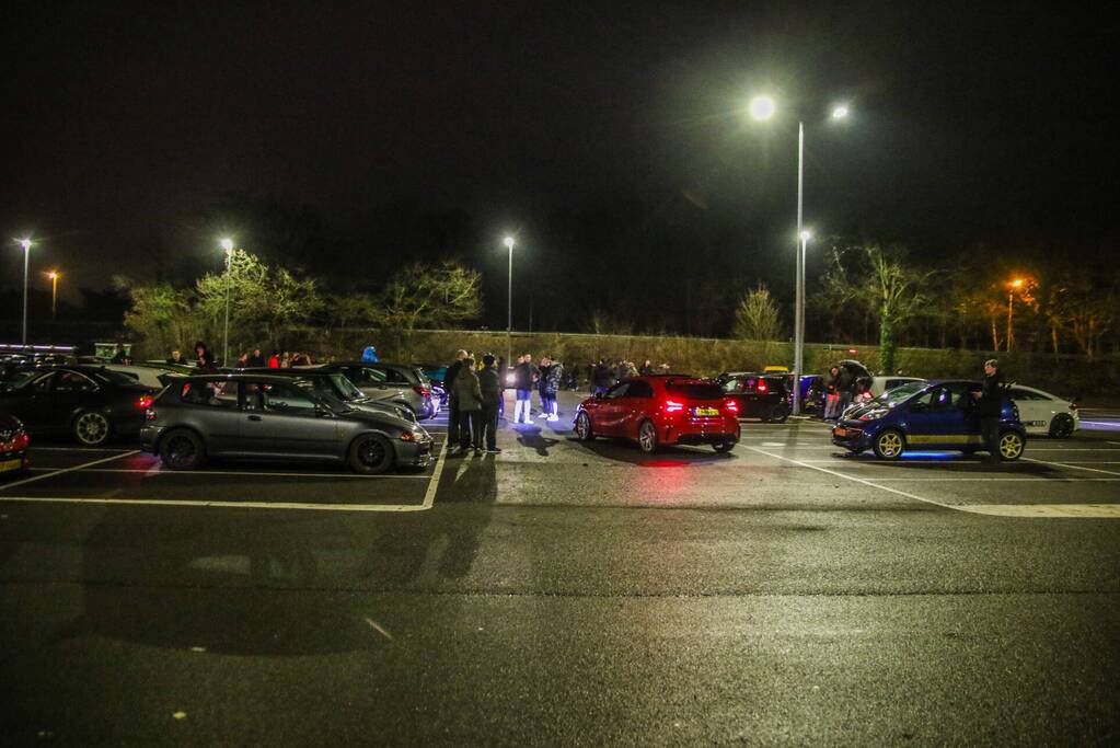 Grote drukte bij car meeting