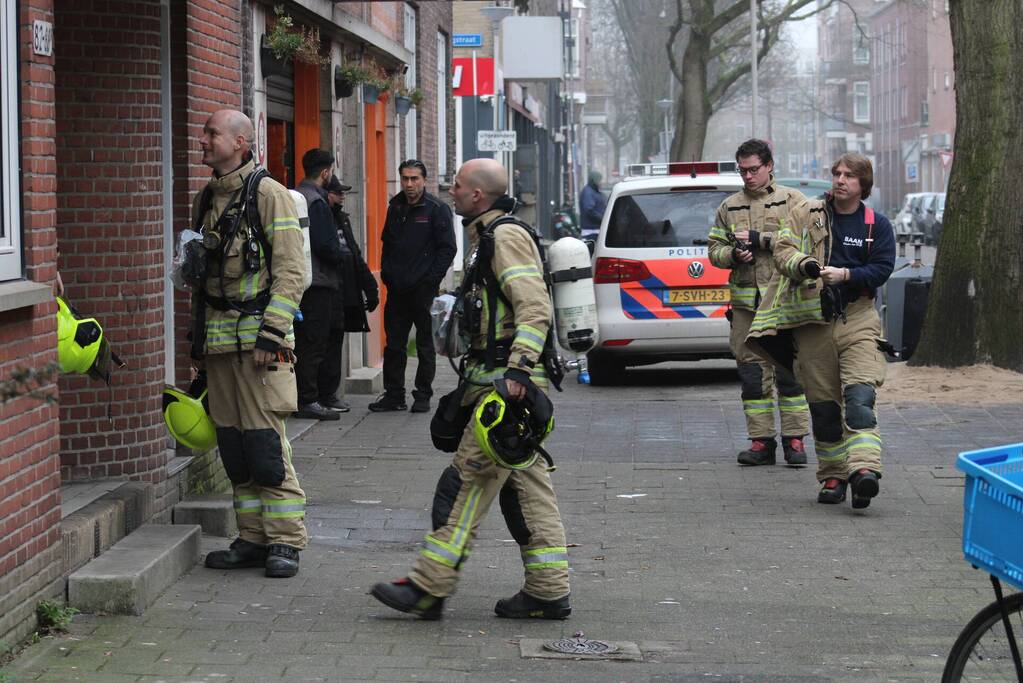Metingen verricht na mogelijke brand