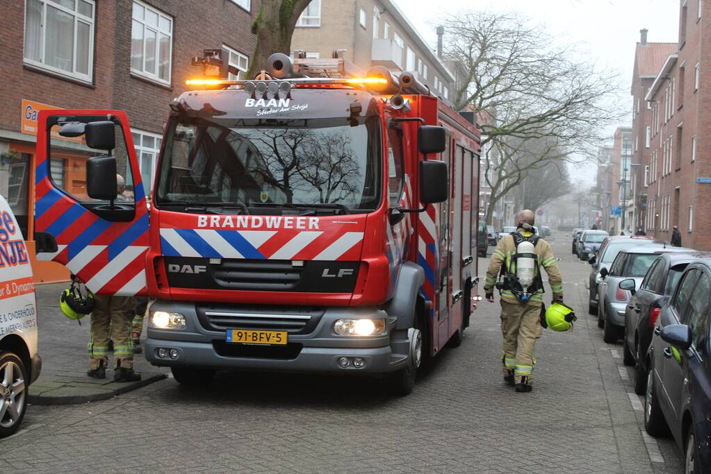 Metingen verricht na mogelijke brand