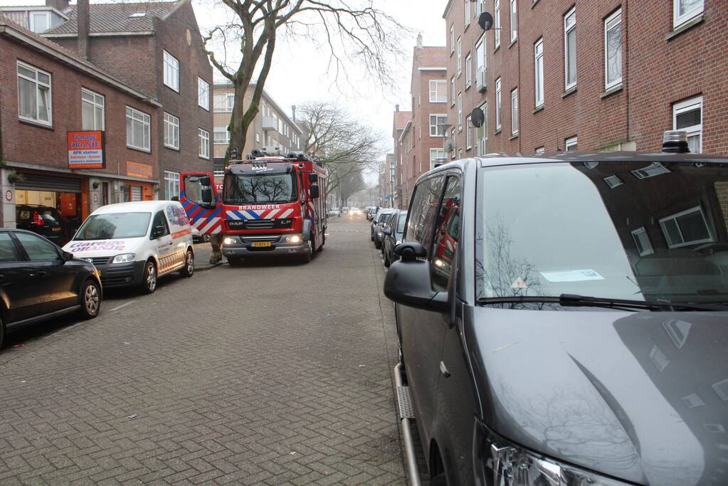 Metingen verricht na mogelijke brand