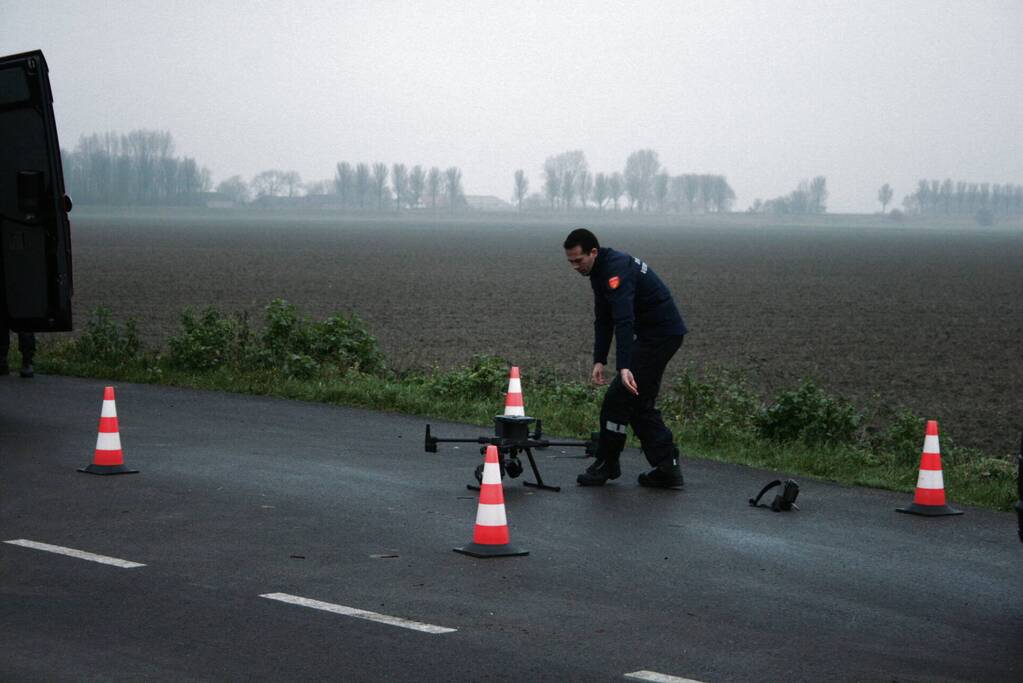 Droneteam zoekt naar vermiste vrouw