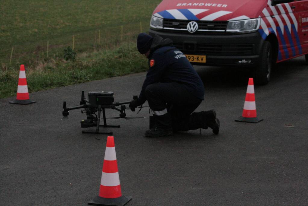 Droneteam zoekt naar vermiste vrouw