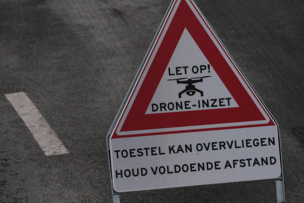 Droneteam zoekt naar vermiste vrouw