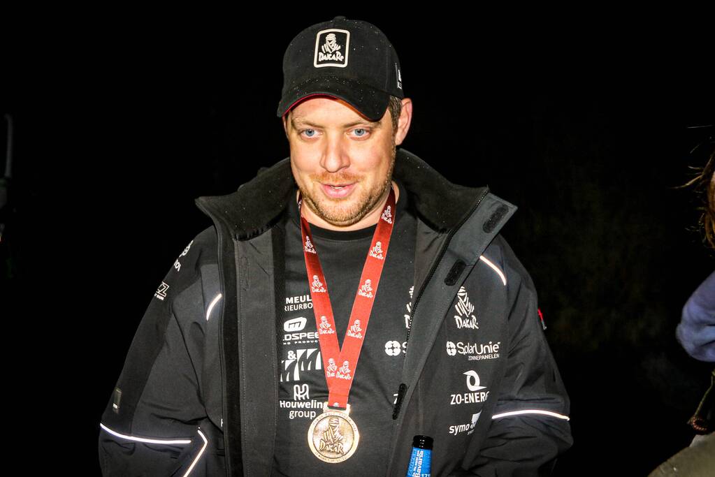 Jeffrey Otten thuis onthaald na Dakar rally