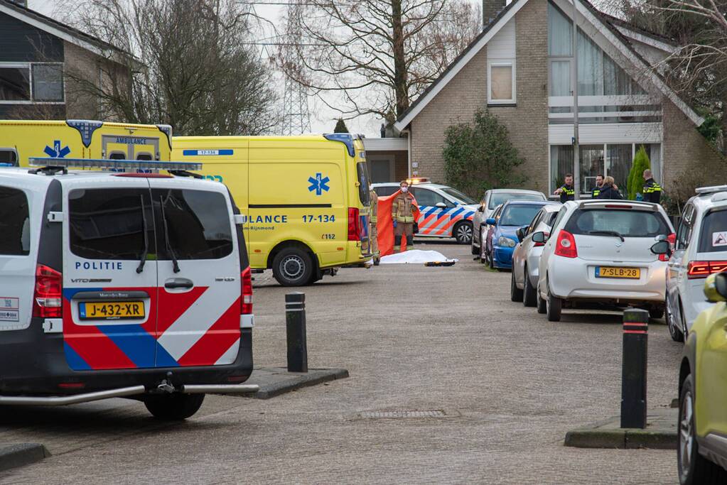 Vrouw overleden na steekpartij