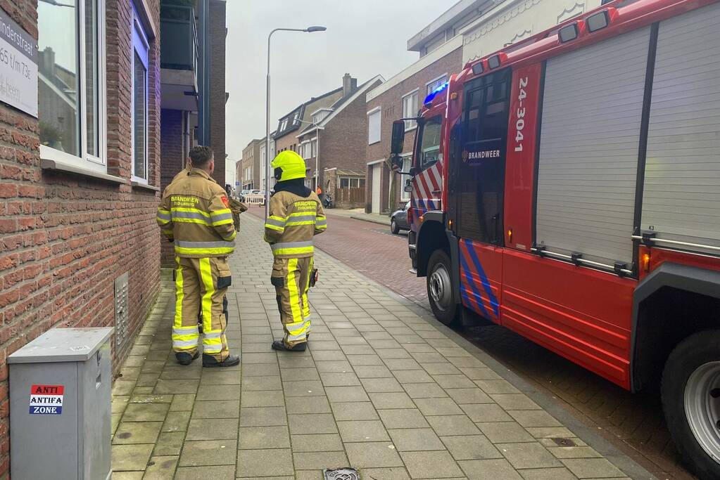 Gaslekkage ontstaan tijdens werkzaamheden