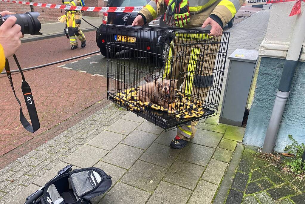 Gaslekkage ontstaan tijdens werkzaamheden