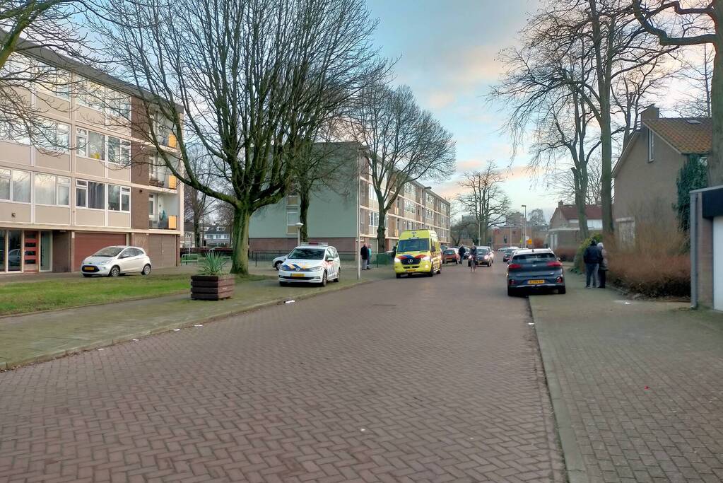 Botsing tussen twee auto's