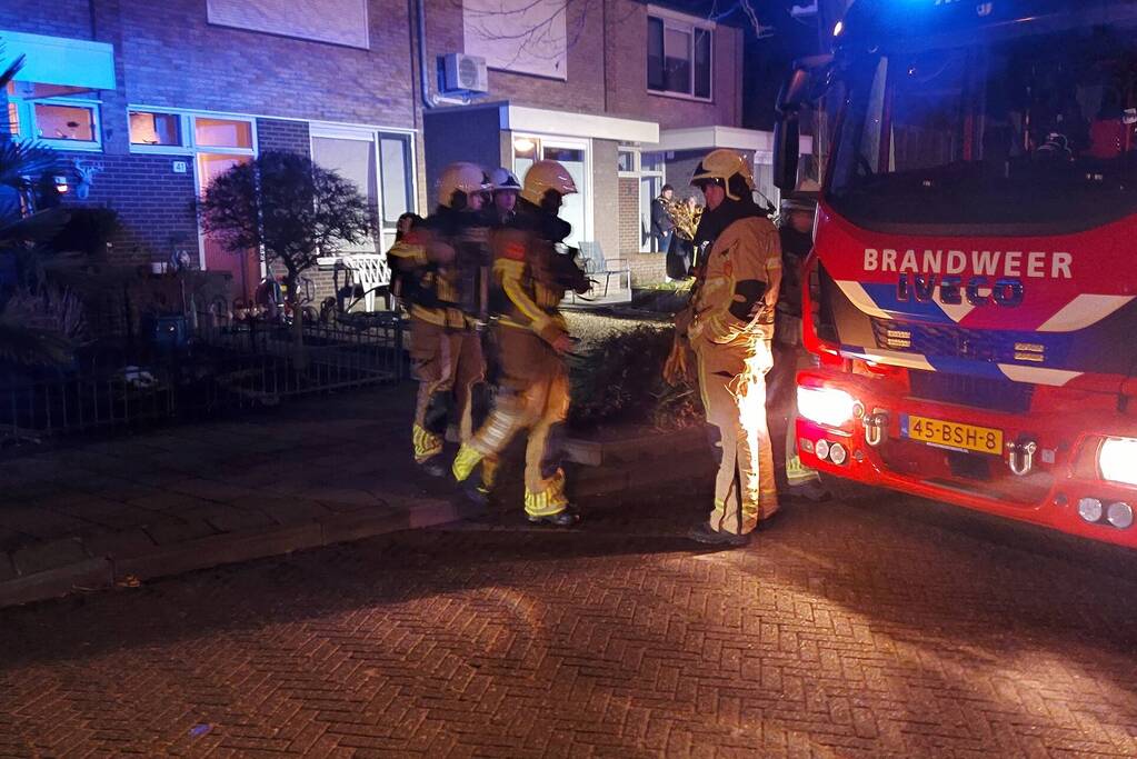 Woning geventileerd na brand
