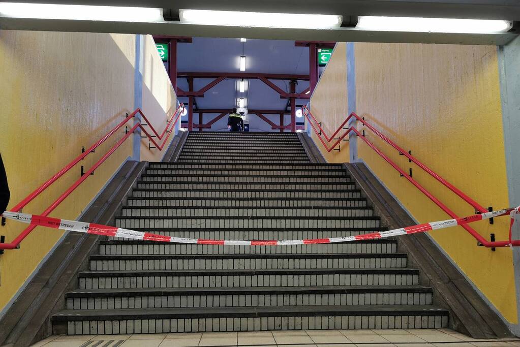 Trein botst met persoon bij NS-station