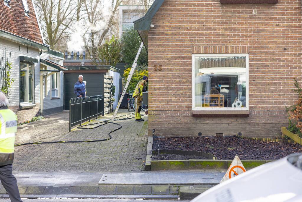 Straat afgesloten vanwege gaslekkage