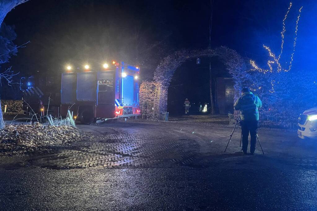 Persoon naar ziekenhuis na brand in woning