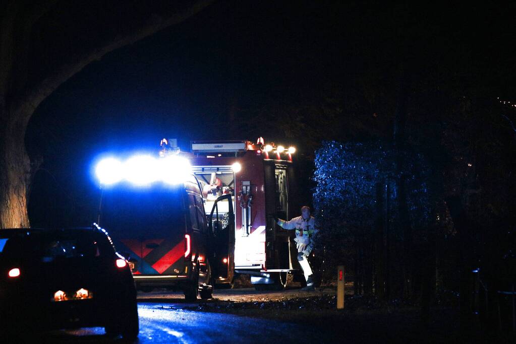 Persoon naar ziekenhuis na brand in woning