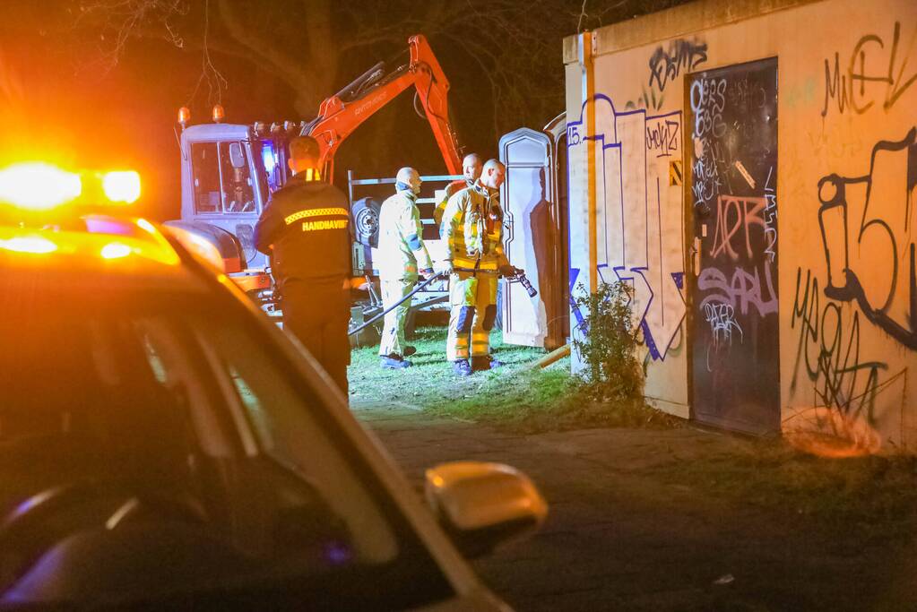 Dixi in brand gestoken