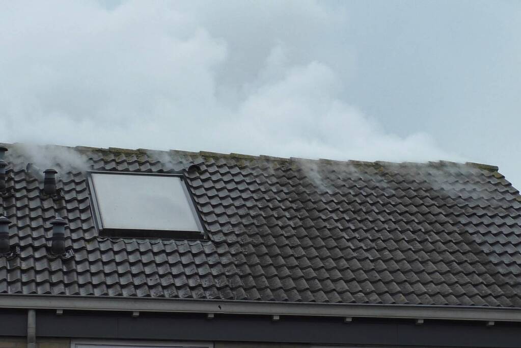 Uitslaande brand in woning