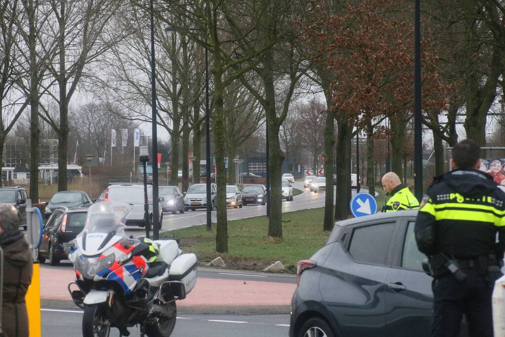 Twee voertuigen betrokken bij aanrijding