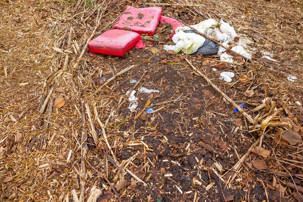 Kaalslag in beruchte bosgebied carpoolplaats Bunschoten