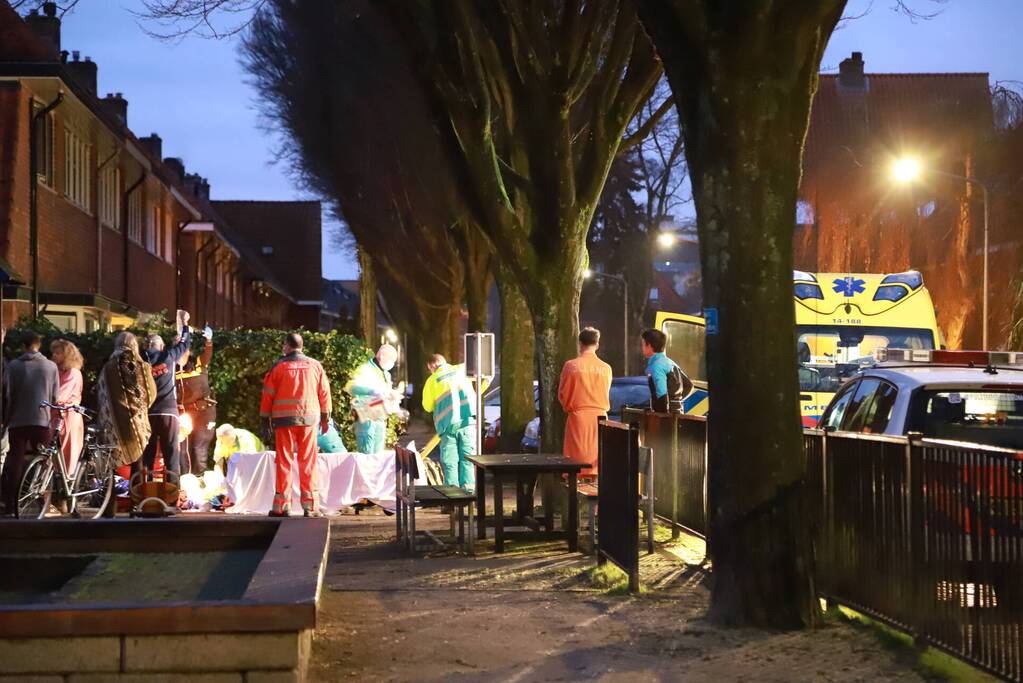 Fietser zwaargewond na ongeval