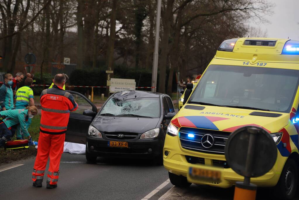 Fietser overleden na ernstig ongeval