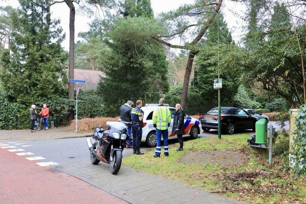 Aanrijding tussen motor en auto