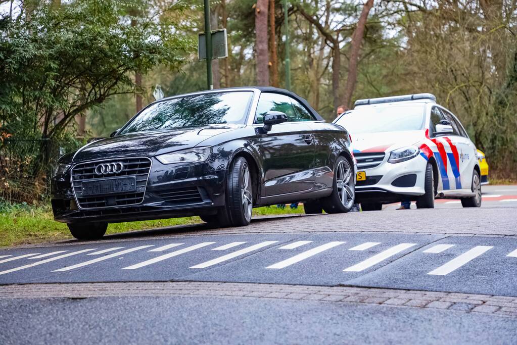 Aanrijding tussen motor en auto