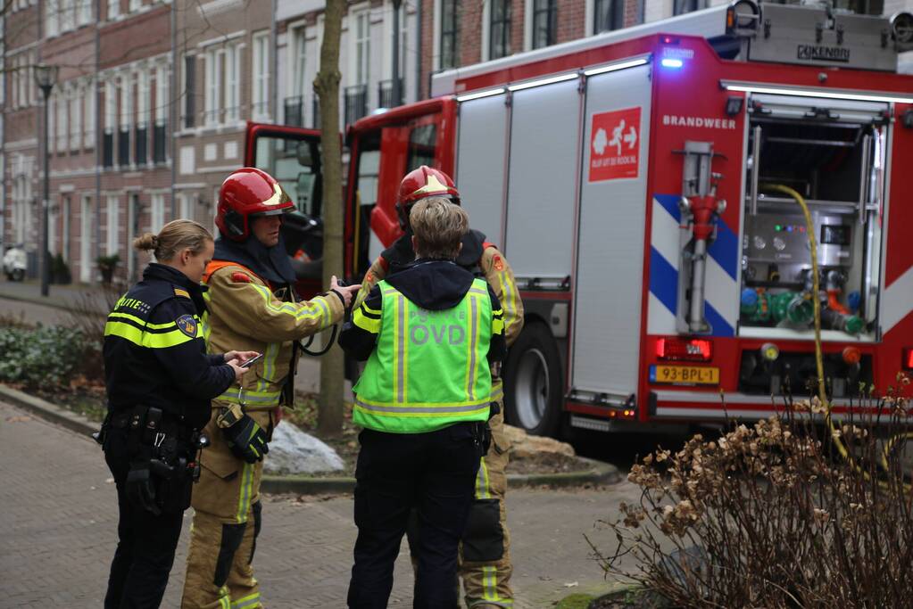 Brand op derde verdieping van appartementencomplex