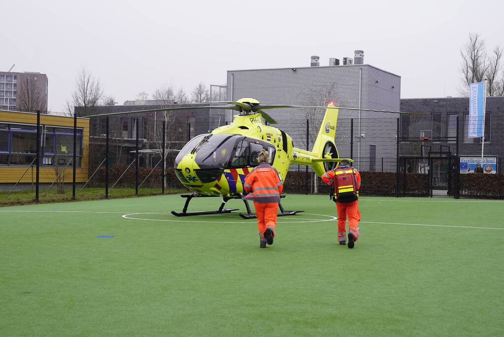 Traumahelikopter landt voor incident bij Gouwestein