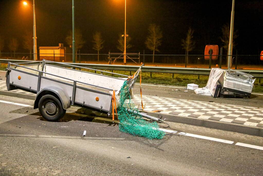 Gewonde bij ongeval tussen meerdere voertuigen