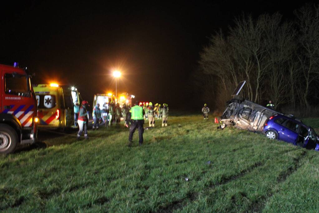 Meerdere gewonden bij ongeval