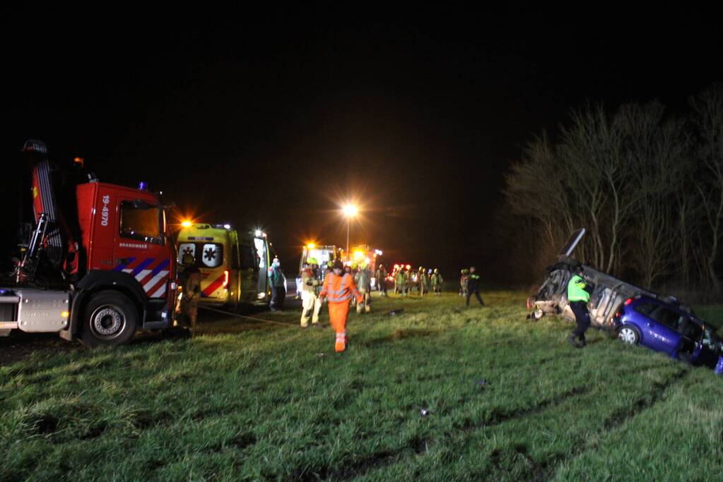 Meerdere gewonden bij ongeval