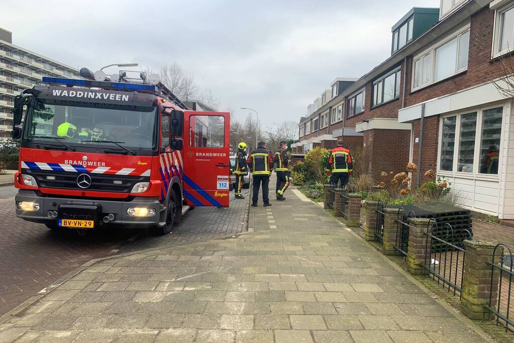Woning geventileerd na brand in magnetron