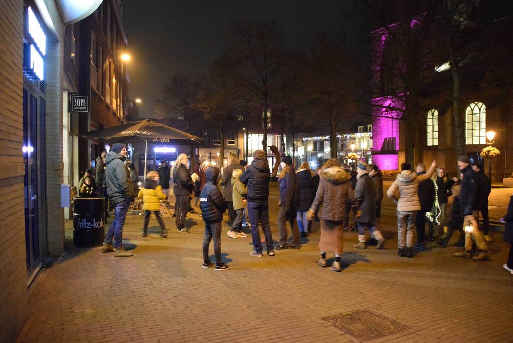 Fakkeltocht tegen coronamaatregelen