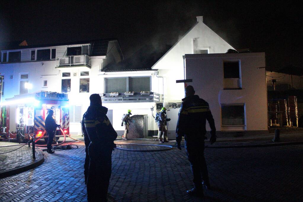 Uitslaande brand in restaurant