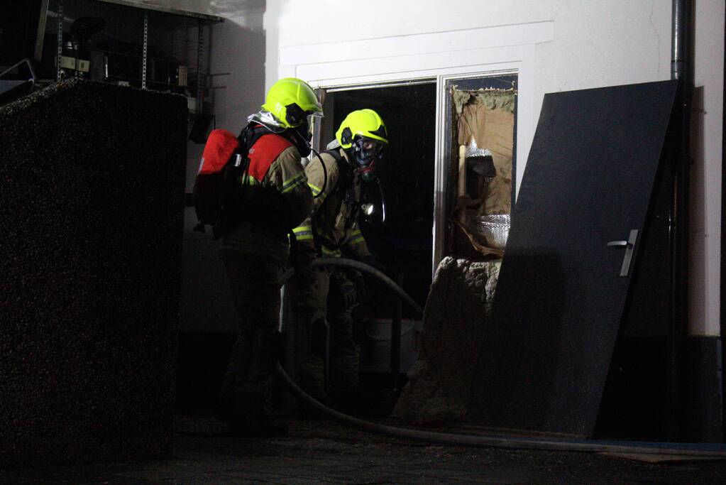 Uitslaande brand in restaurant